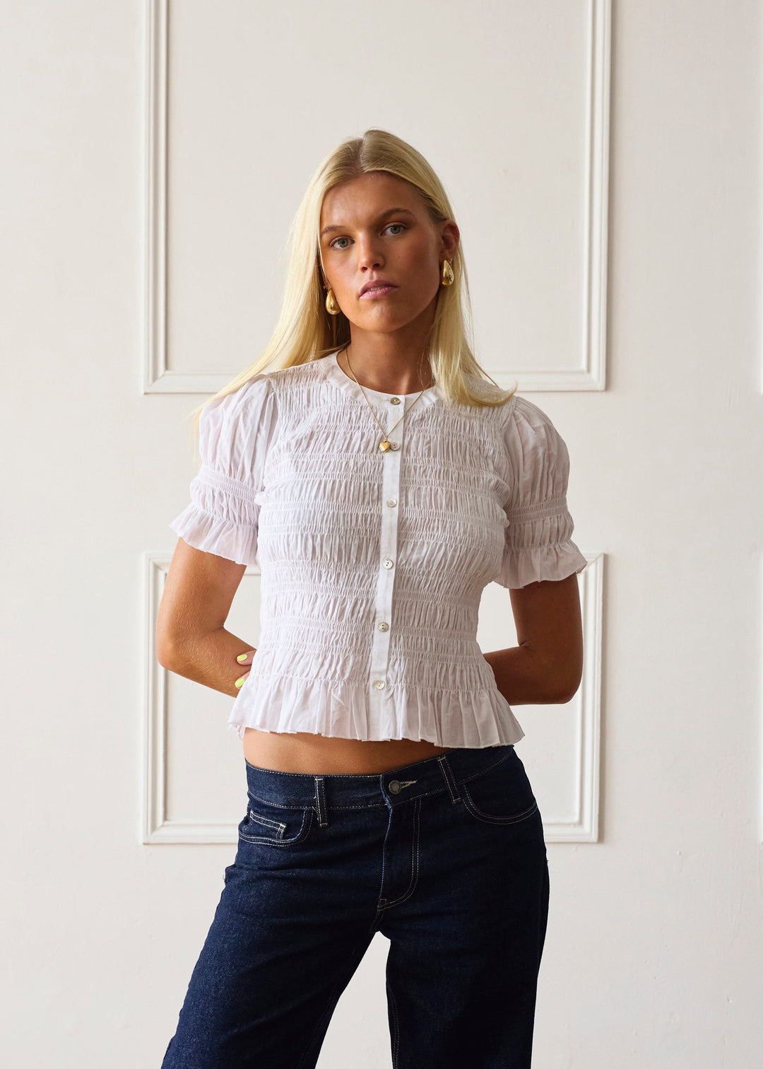 Blouse Esme - Blanche
