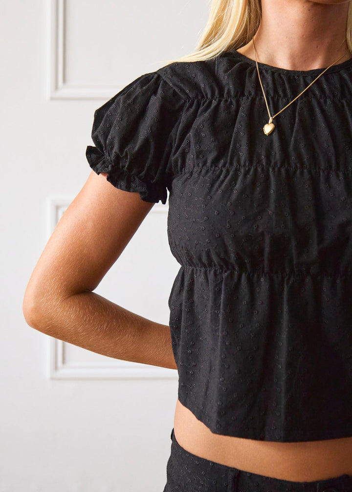 Blouse Etta - Noire