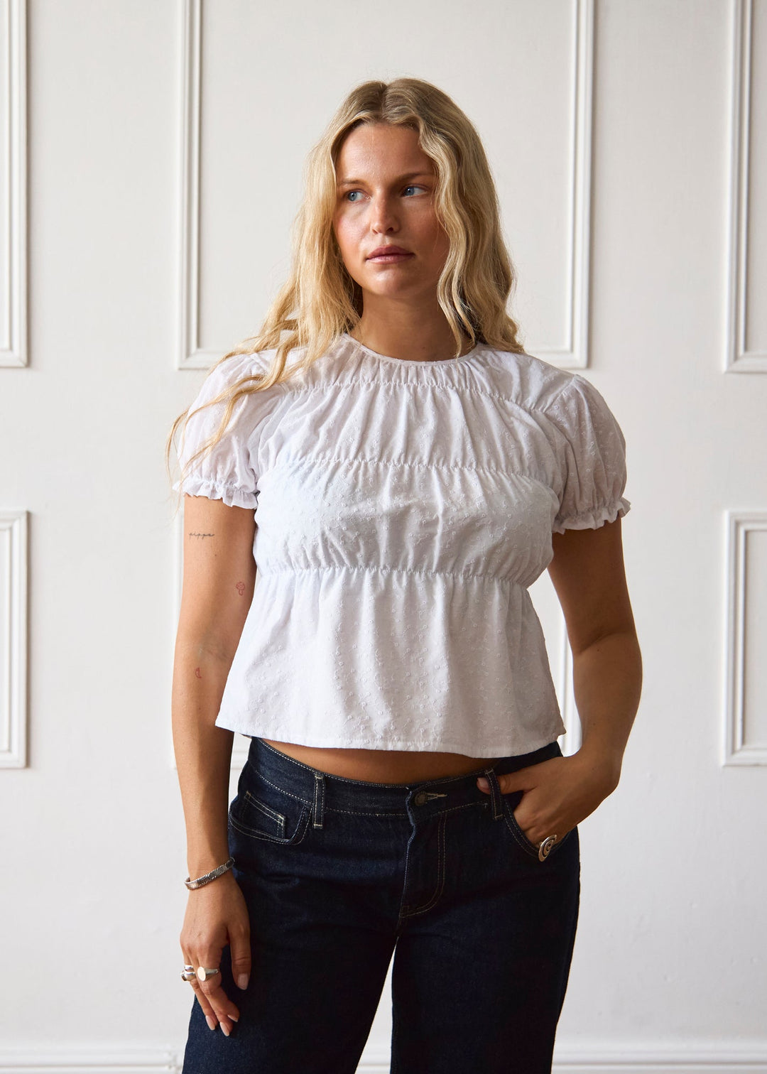 Blouse Etta - Blanche
