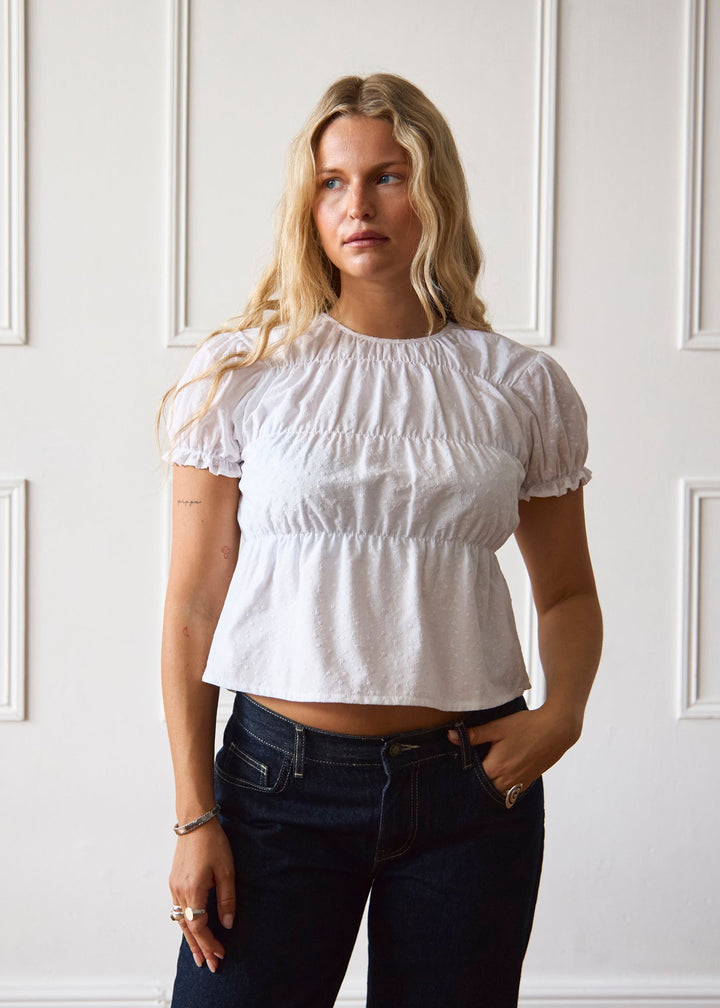 Blouse Etta - Blanche