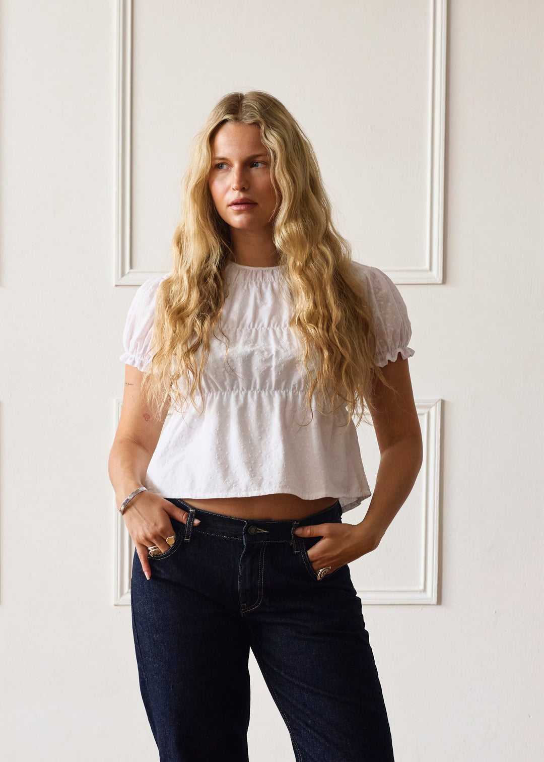 Blouse Etta - Blanche