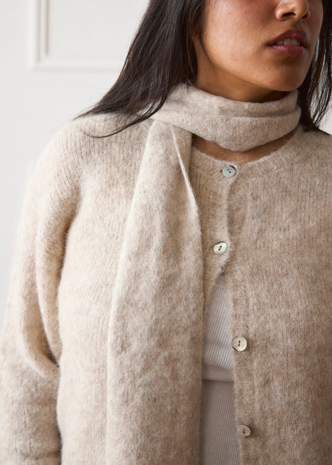 Evie Sjaal - Beige