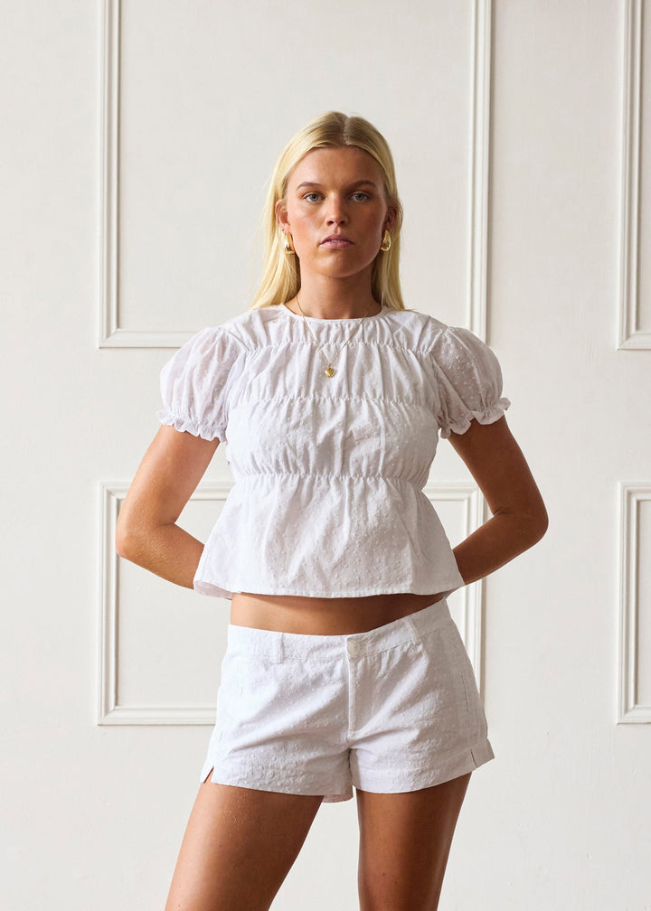 Blouse Etta - Blanche
