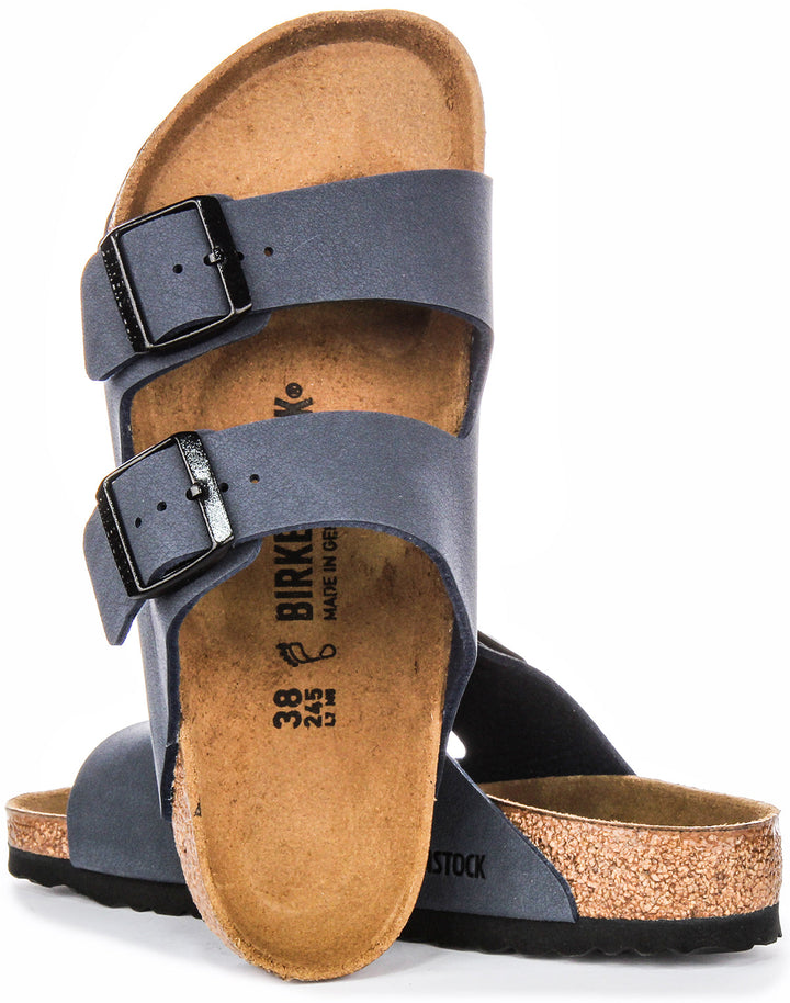 Birkenstock Arizona-sandaler | Marinblå Birko-Flor för barn – normal passform