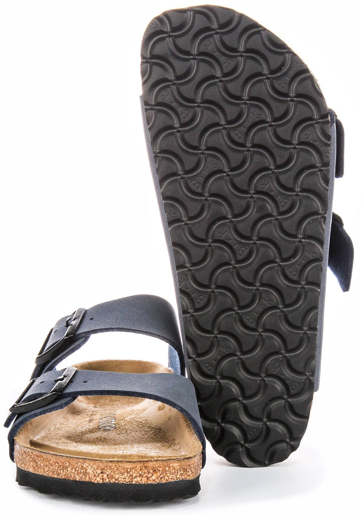 Birkenstock Arizona-sandaler | Marinblå Birko-Flor för barn – normal passform