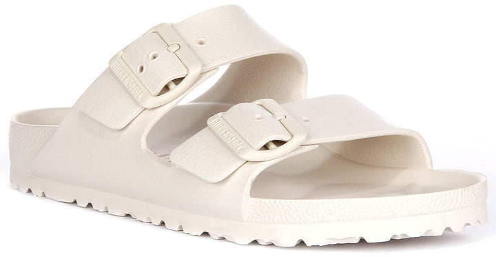 Birkenstock Arizona-sandaler | Benvit EVA för män och kvinnor – smal passform