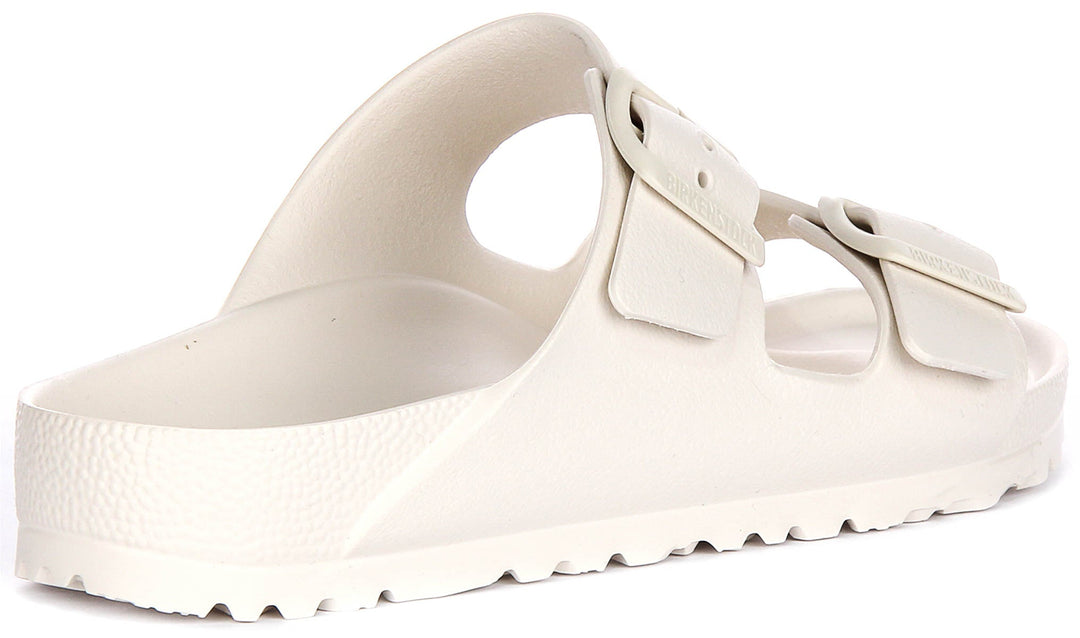 Birkenstock Arizona-sandaler | Benvit EVA för män och kvinnor – smal passform