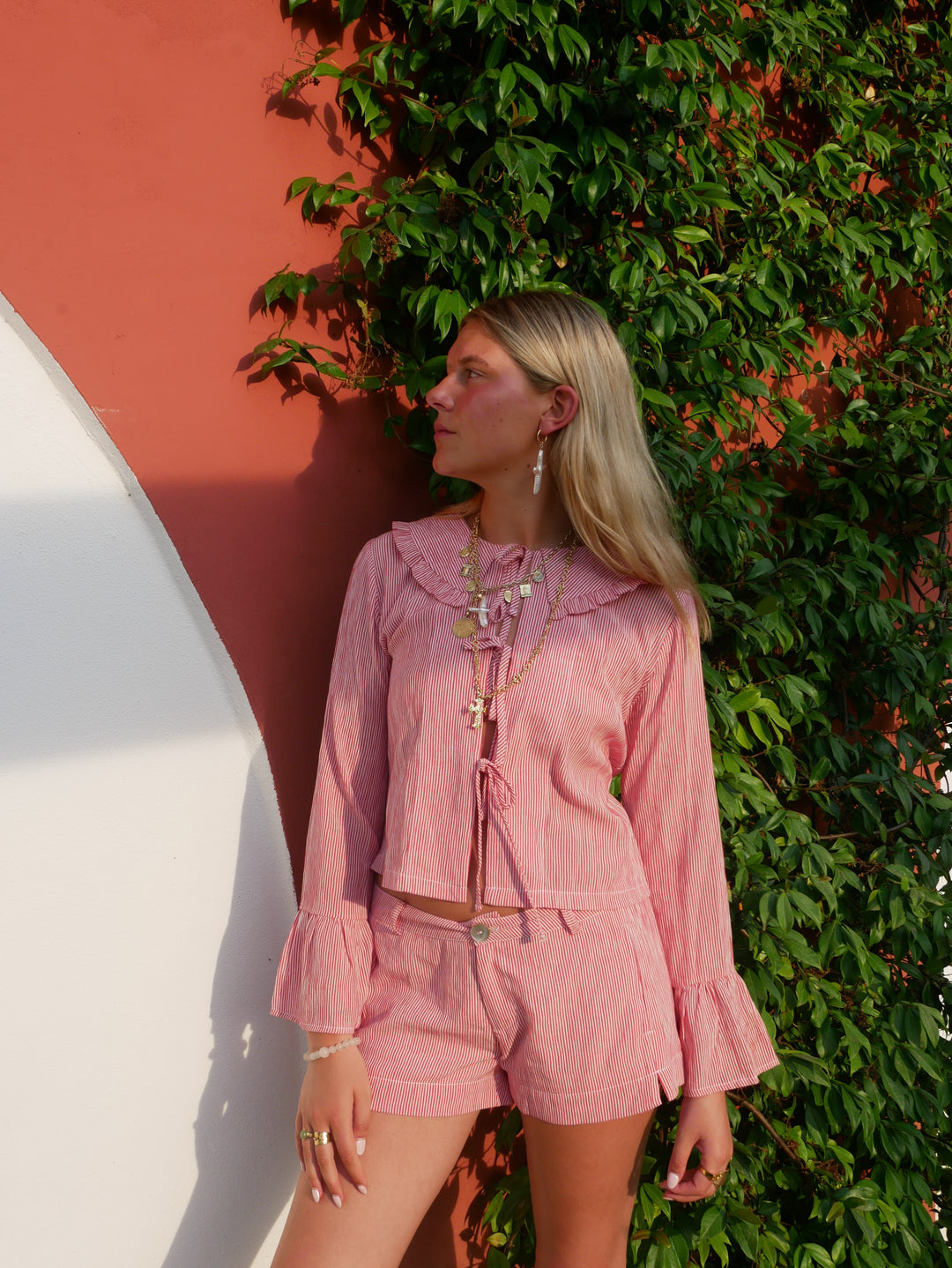 Chemise Sadie - Rouge