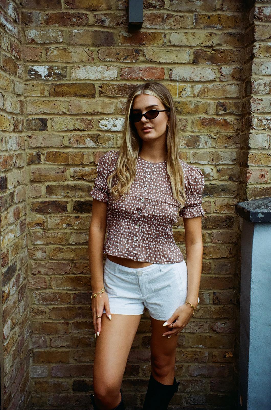 Esme Blouse - Cacao