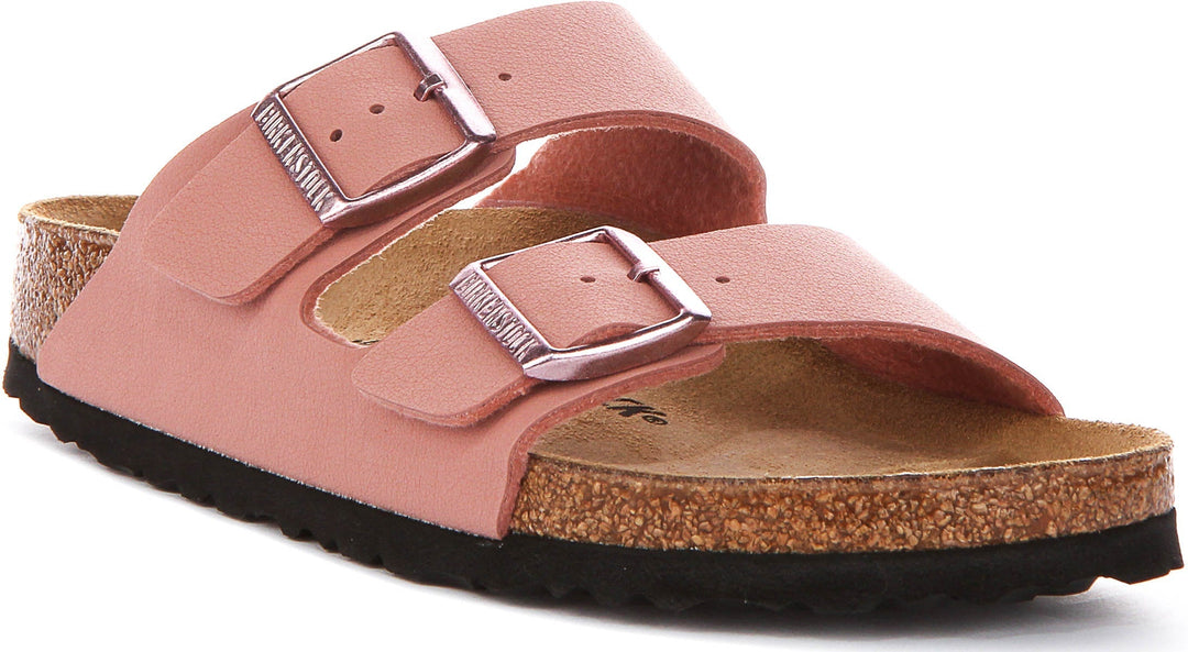 Birkenstock Arizona-sandaler | rosa Birko-Flor för barn – smal passform
