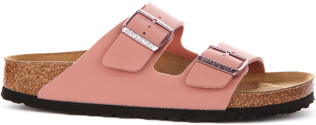 Birkenstock Arizona-sandaler | rosa Birko-Flor för barn – smal passform