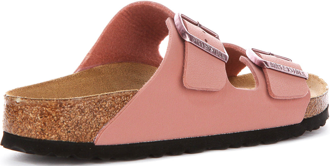 Birkenstock Arizona-sandaler | rosa Birko-Flor för barn – smal passform