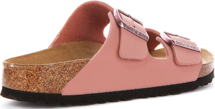 Birkenstock Arizona-sandaler | rosa Birko-Flor för barn – smal passform