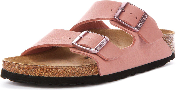 Birkenstock Arizona-sandaler | rosa Birko-Flor för barn – smal passform