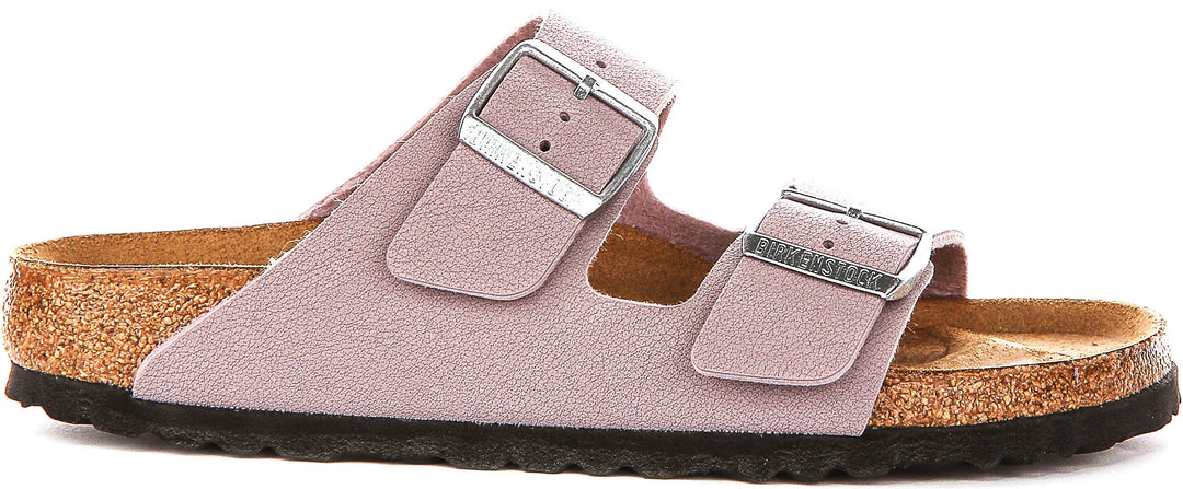Birkenstock Arizona-sandaler | lila Birko-Flor för barn – smal passform