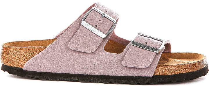 Birkenstock Arizona-sandaler | lila Birko-Flor för barn – smal passform