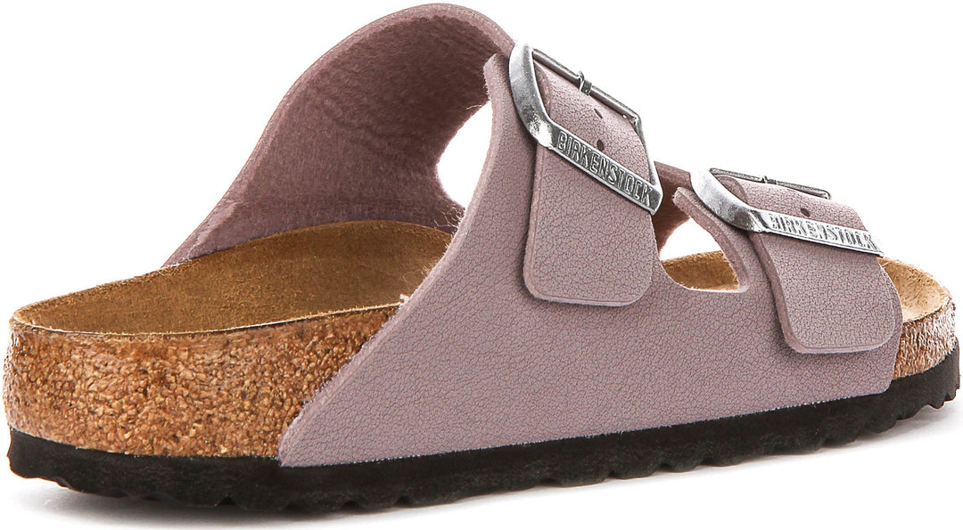 Birkenstock Arizona-sandaler | lila Birko-Flor för barn – smal passform