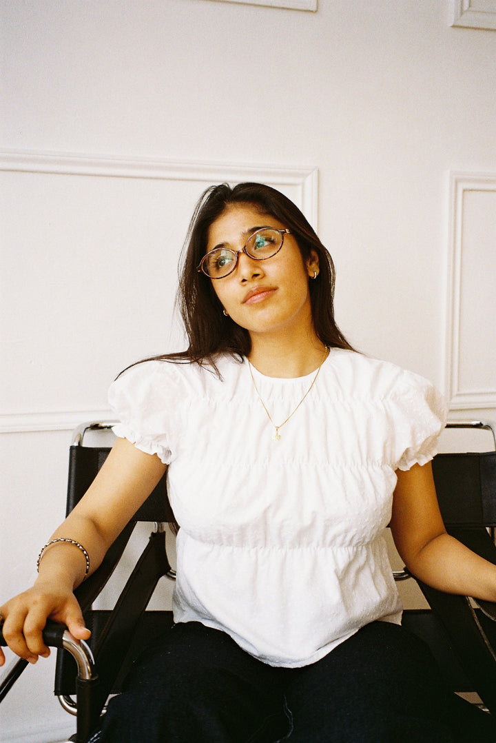 Blouse Etta - Blanche