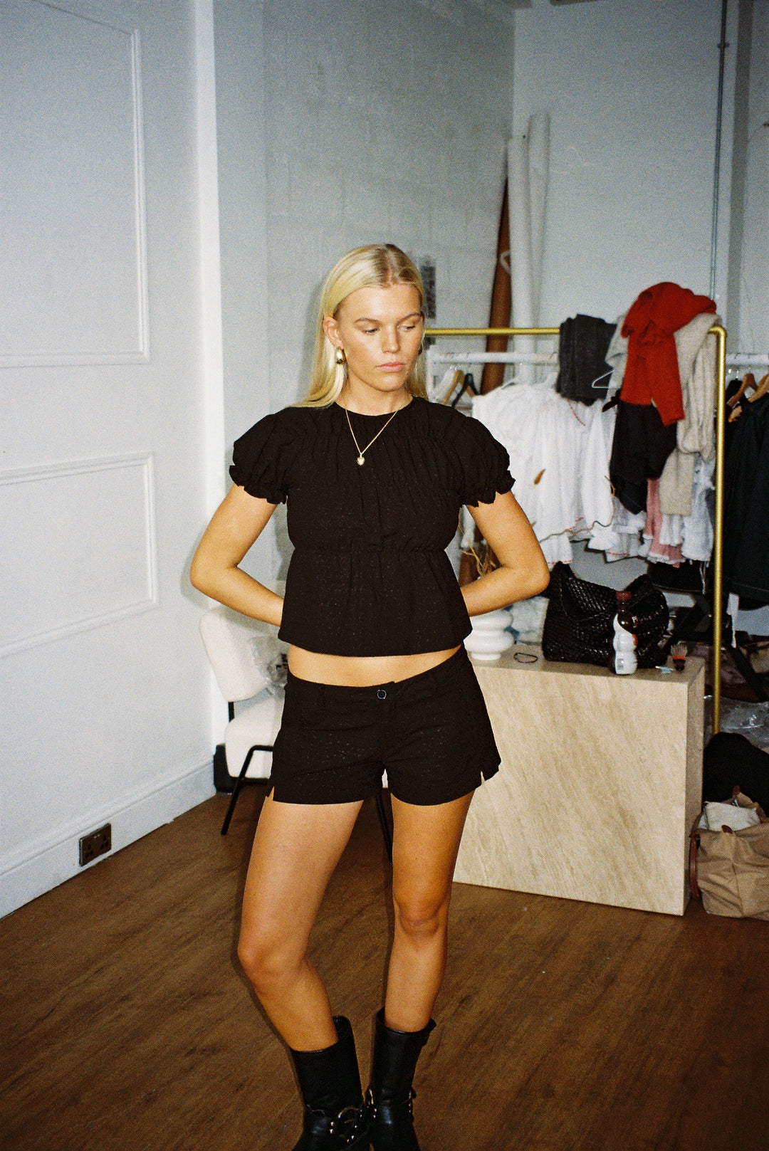 Mini Shorts - Zwart