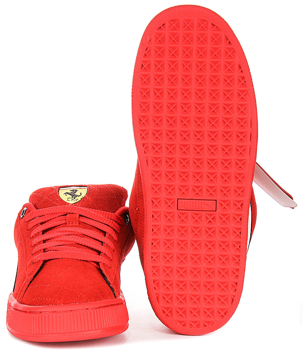 Puma X Ferrari Suede XL i rött