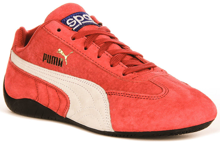 Puma Speedcat OG X Sparco in rood en wit voor dames