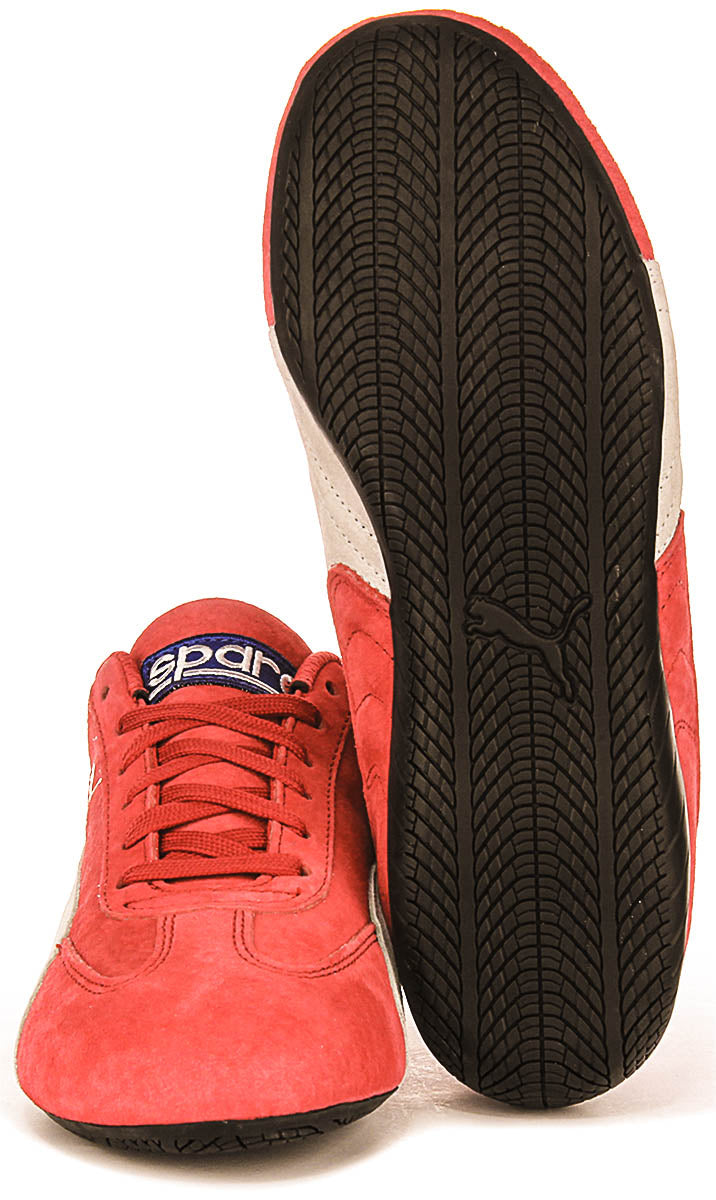 Puma Speedcat OG X Sparco in rood en wit voor dames