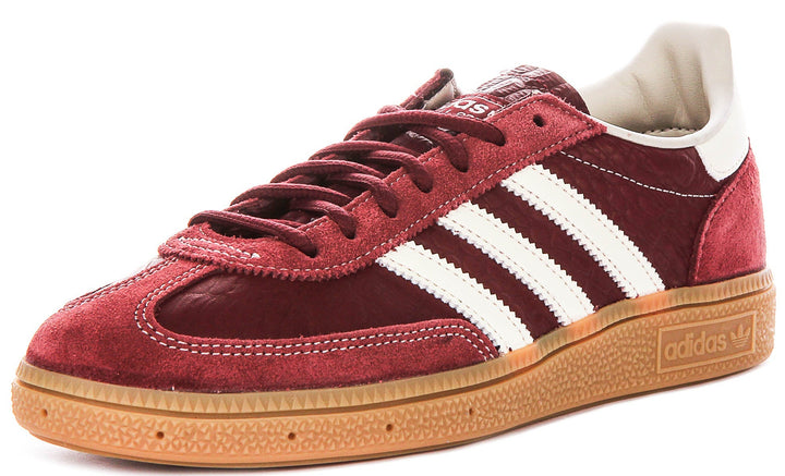 Adidas Handball Spezial In Red Croc Effect