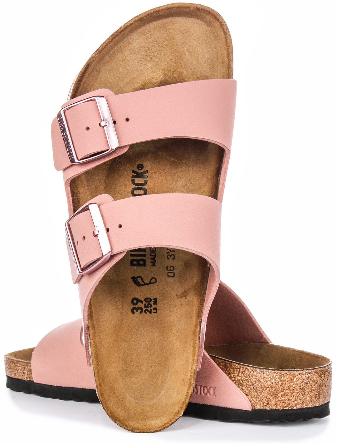Birkenstock Arizona-sandalen | roze Birko-Flor voor kinderen