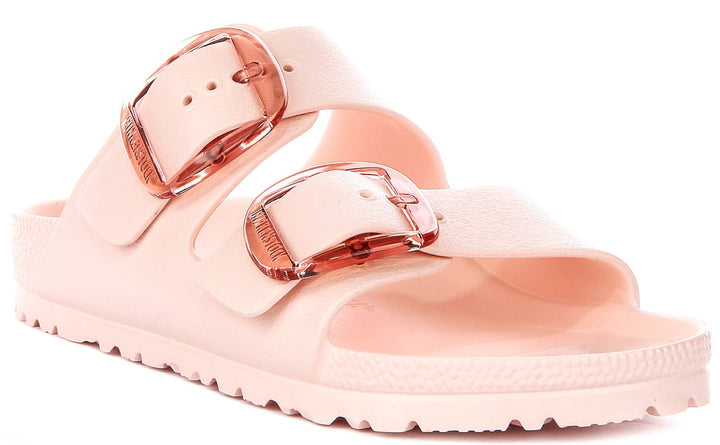 Birkenstock Arizona-sandaler | rosa EVA – stort spänne för kvinnor – smal passform