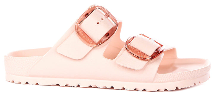Birkenstock Arizona-sandaler | rosa EVA – stort spänne för kvinnor – smal passform