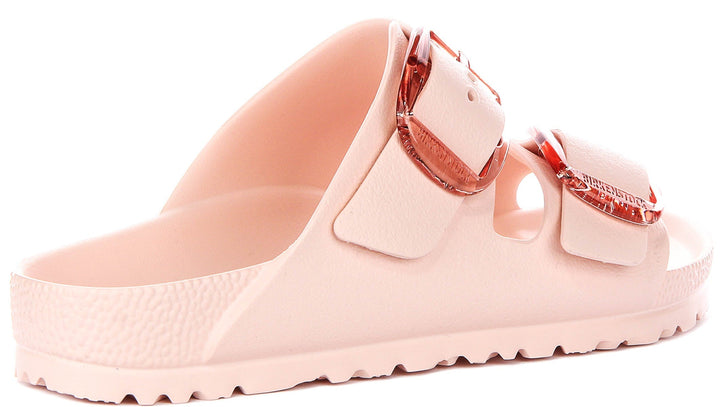 Birkenstock Arizona-sandaler | rosa EVA – stort spänne för kvinnor – smal passform