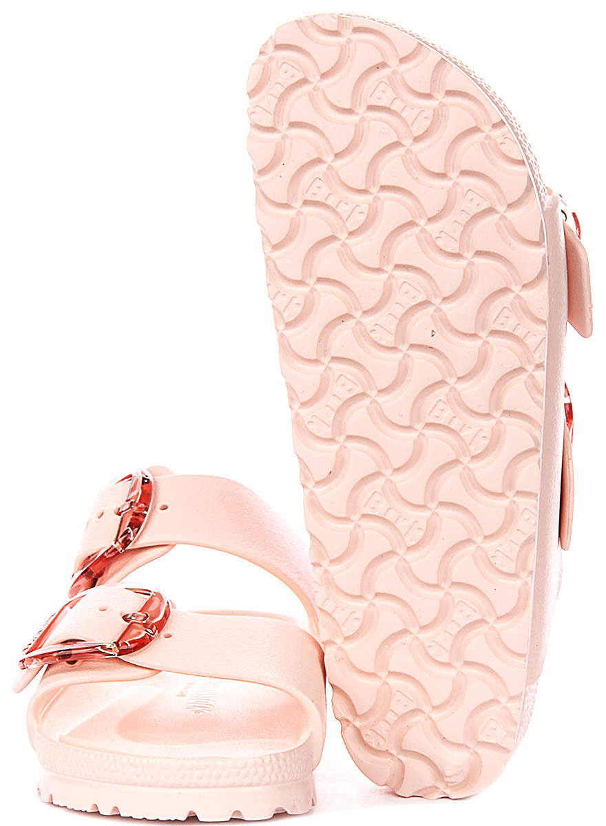 Birkenstock Arizona-sandaler | rosa EVA – stort spänne för kvinnor – smal passform