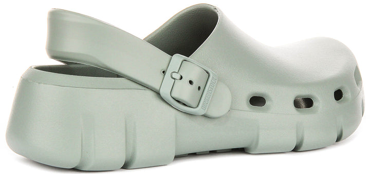 Birkenstock Birki Flow-träskor | salviagrön EVA för kvinnor – normal passform