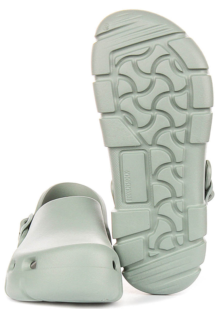 Birkenstock Birki Flow-träskor | salviagrön EVA för kvinnor – normal passform