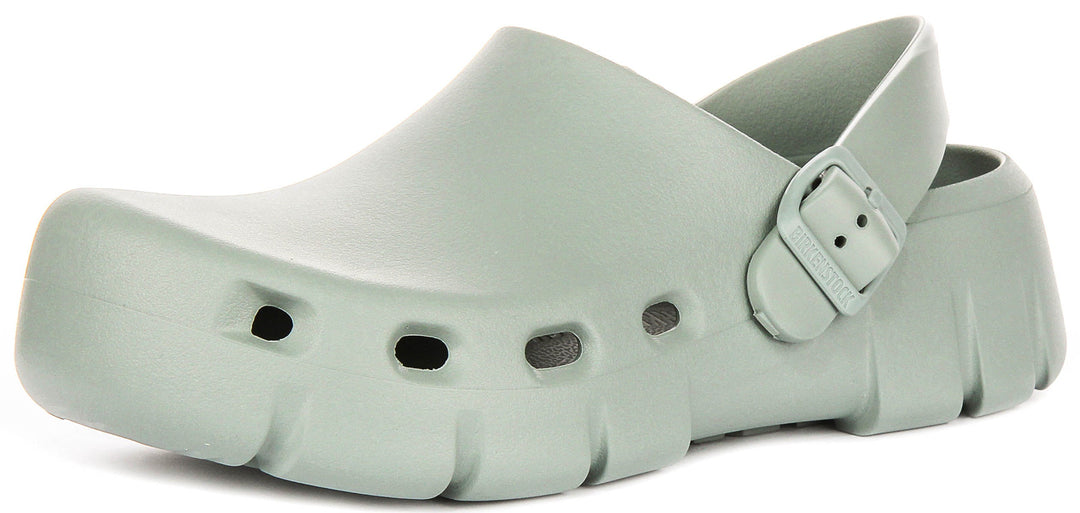 Birkenstock Birki Flow-träskor | salviagrön EVA för kvinnor – normal passform