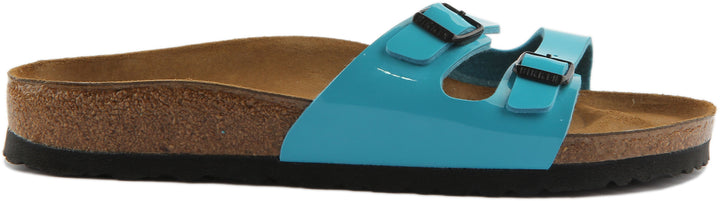 Birkenstock Ibiza-sandaler | Marinblå Birko-Flor för kvinnor