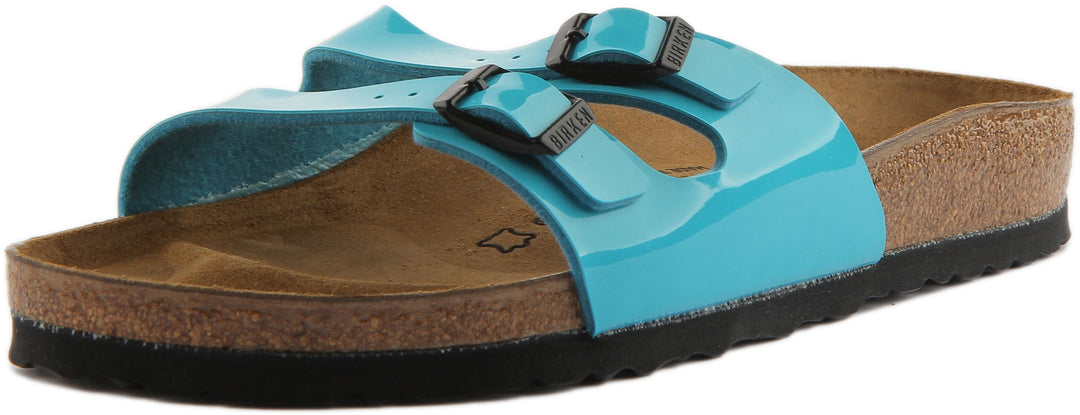 Birkenstock Ibiza-sandaler | Marinblå Birko-Flor för kvinnor