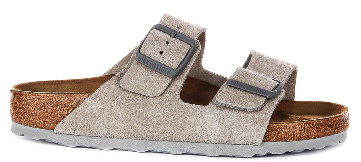 Birkenstock Arizona-sandaler | Stenfärgad Birko-Flor för kvinnor – normal passform