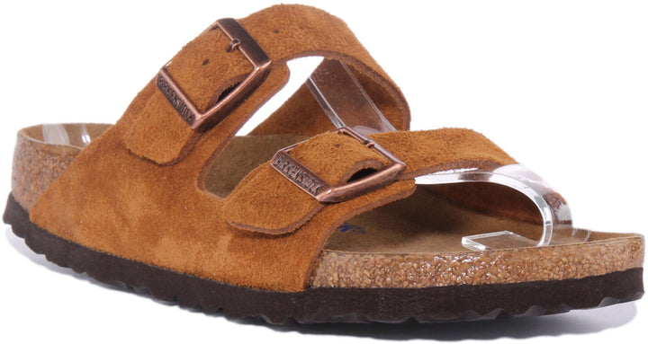 Birkenstock Arizona-sandaler | Brunt mockaläder för kvinnor
