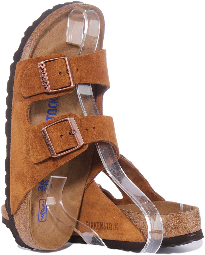 Birkenstock Arizona-sandaler | Brunt mockaläder för kvinnor