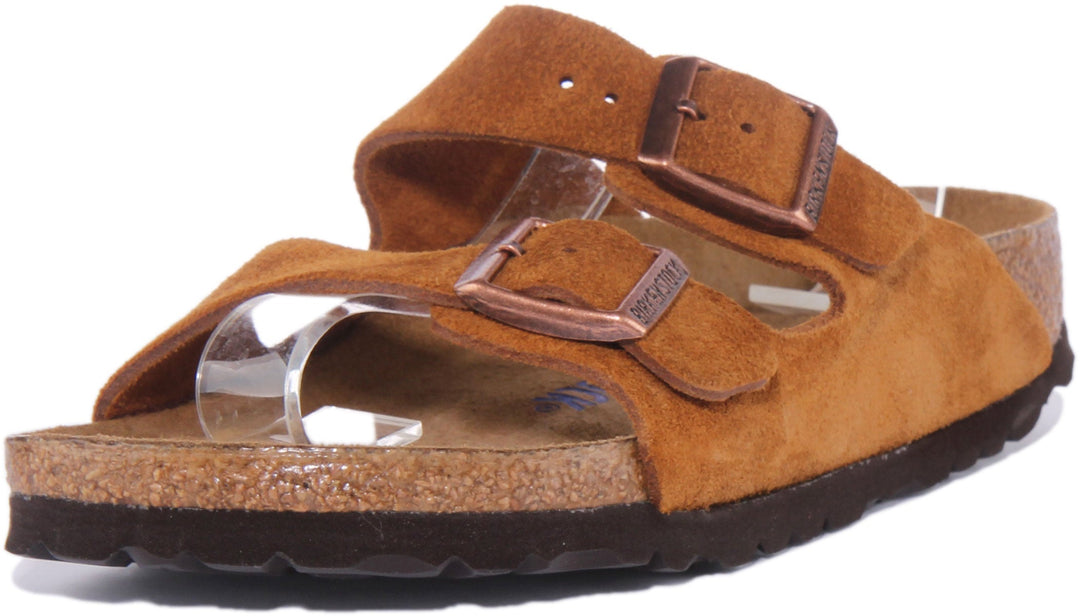 Birkenstock Arizona-sandaler | Brunt mockaläder för kvinnor