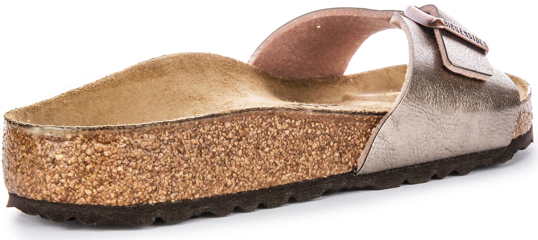 Birkenstock Madrid-sandaler | Taupefärgad Birko-Flor för kvinnor