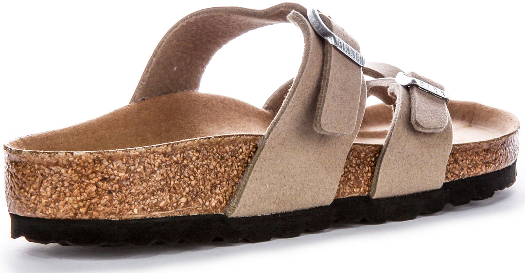 Birkenstock Mayari-sandaler | Taupe Birko-Flor – veganvänliga för män och kvinnor