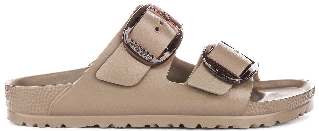 Birkenstock Arizona-sandalen | taupe EVA – Big Buckle voor dames – smalle pasvorm