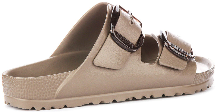 Birkenstock Arizona-sandalen | taupe EVA – Big Buckle voor dames – smalle pasvorm