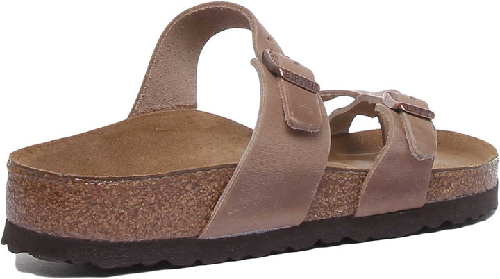 Birkenstock Mayari-sandaler | Tobaksfärgat äkta läder för kvinnor