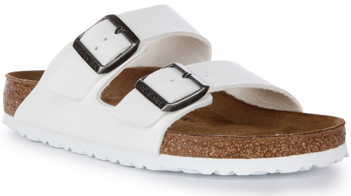 Birkenstock Arizona-sandaler | Vit Birko-Flor för kvinnor