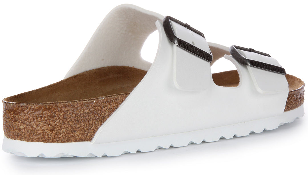 Birkenstock Arizona-sandaler | Vit Birko-Flor för kvinnor