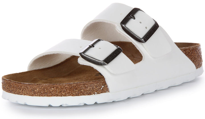 Birkenstock Arizona-sandaler | Vit Birko-Flor för kvinnor