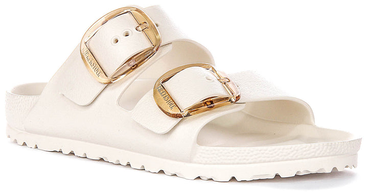Birkenstock Arizona-sandaler | Vit EVA – Big Buckle för män och kvinnor – smal läst